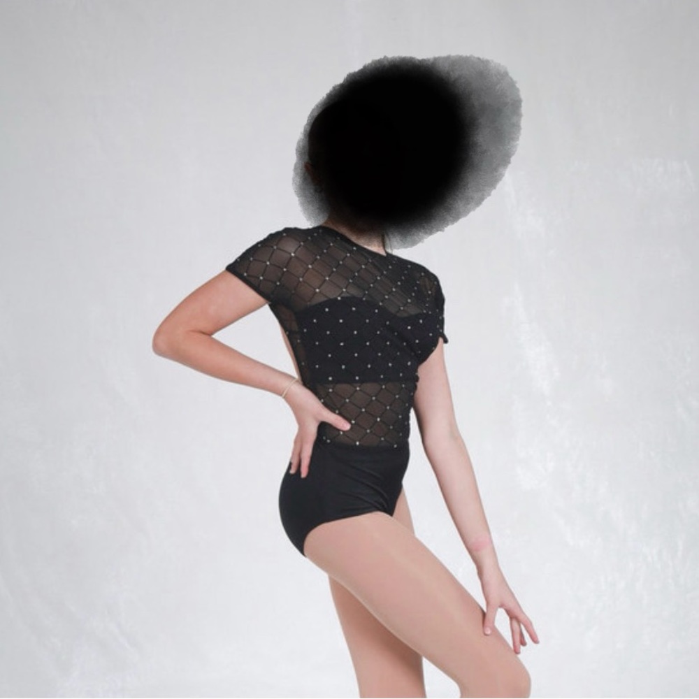 Kelle black dance costume
